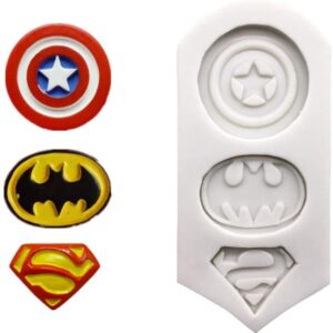 Super Heroes Silicone mold  قالب سيليكون سوبر هيروز