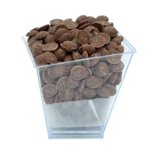 Aalst Patissier Artisan Milk Coverture Coins 34.6% 500 gm  آلست باتيسييه عملات تغطية الحليب الحرفي 34.6٪ 500 جرام