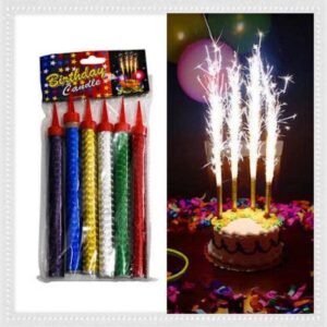 Fire works Sparkling Candles  شموع متألقة